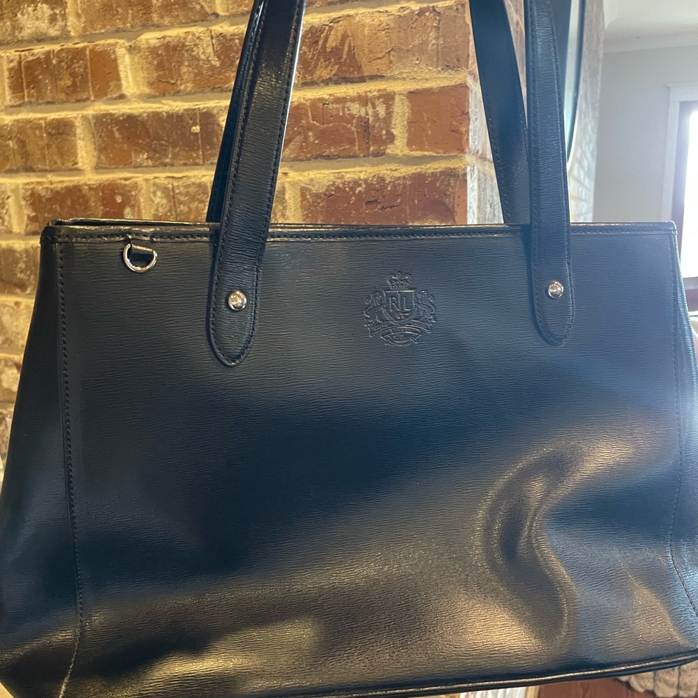 Lauren Ralph Lauren Black Tote Bag - Picture 5 of 17